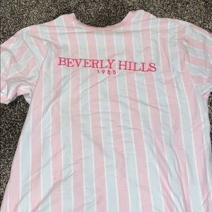 Beverly Hills Striped Tee
